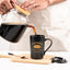 Taza para jubilación 14 oz color negro mate