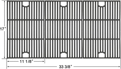 Rejillas cocción 17pulg para Nexgrill 720-089