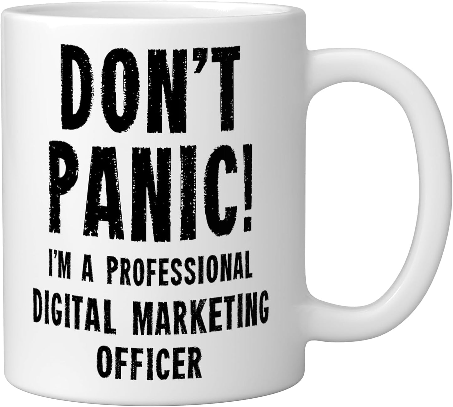 Taza Cerámica Oficial de Marketing Digital Blanca