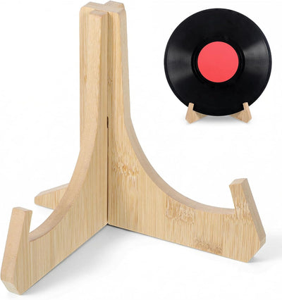 Soporte placa madera 6pulg para mostrar platos libros fotos