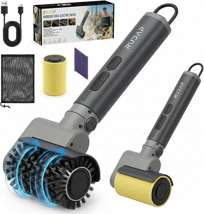 Cepillo eléctrico parrilla 58W 150 min 3 velocidades ajustables