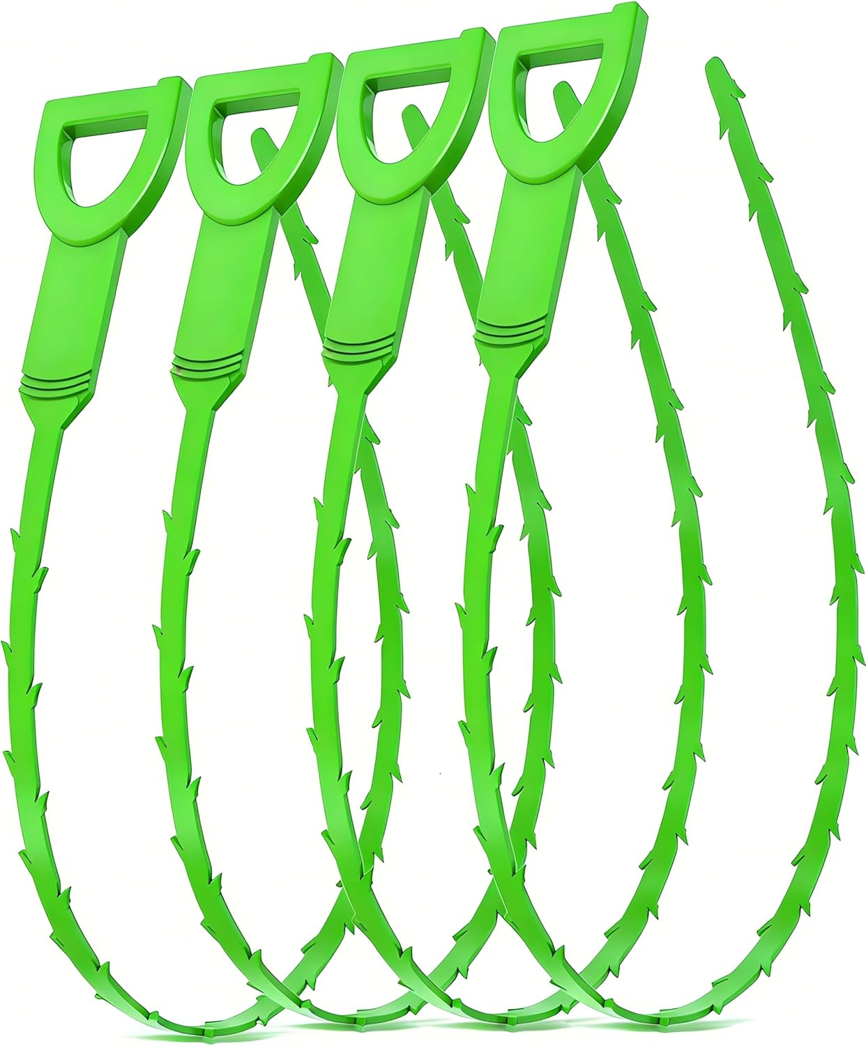 Removedor de pelo de serpiente set 4 limpiadores 20pulg