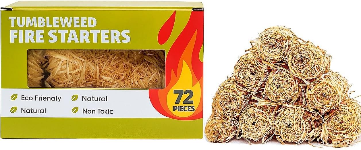 72 Arrancadores Fuego para Fogata Parrilla Chimenea Impermeables