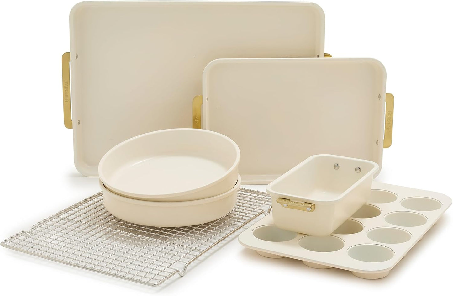 Set 7 Pzas Utensilios Cerámica Antiadherente Hornear