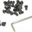 25 Pzas tornillo M8 x 0.55pulg acero inox 304 hexagonal