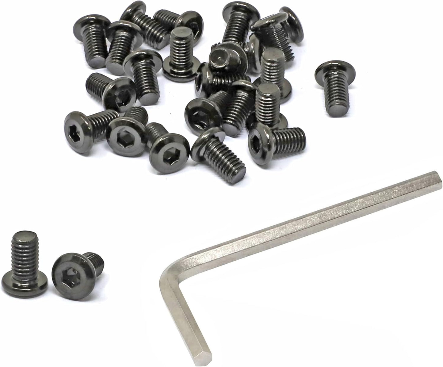 25 Pzas tornillo M8 x 0.55pulg acero inox 304 hexagonal