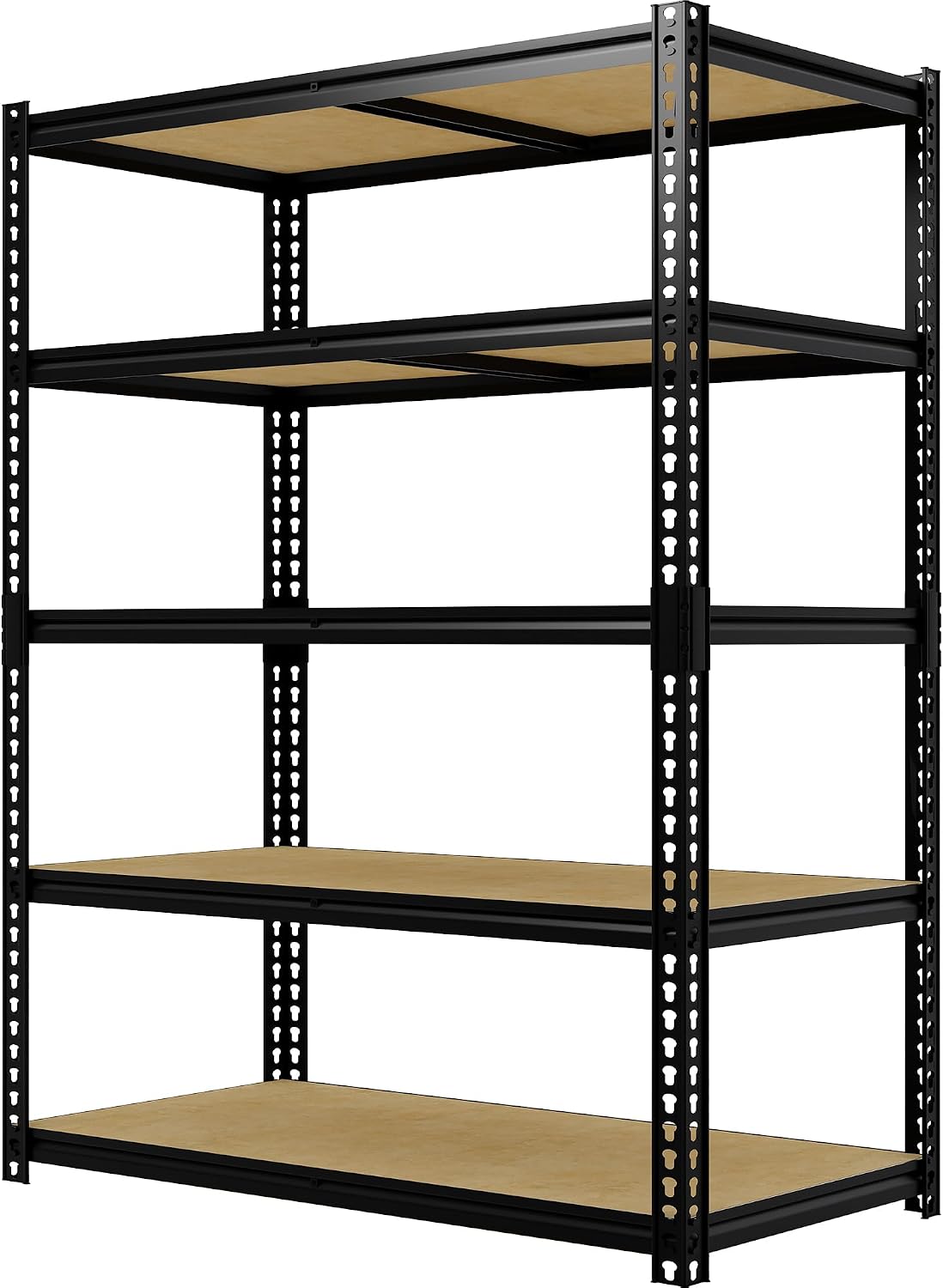 Estantes garaje 5 niveles 48x24pulg capacidad 3000lb