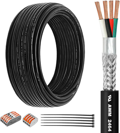 Cable blindado 22/4 AWG cobre puro UL2464 para CNC y motor