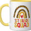 Taza Cerámica 1er Grado Leopardo Amarillo/Blanco