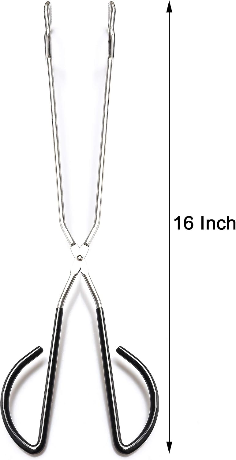Pinzas cocina acero inox 16pulg asar barbacoa