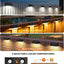 Set 4 Luces Fences Solares 3 Modos IP65