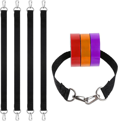4 Correas Soporte Cinta Eléctrica 15.75pulg Acero Carbono