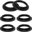 Anillo soporte lámpara E27 1.5pulg plástico negro