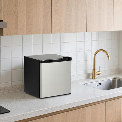 Refrigerador mini 1.6 pies cúbicos con congelador y termostato