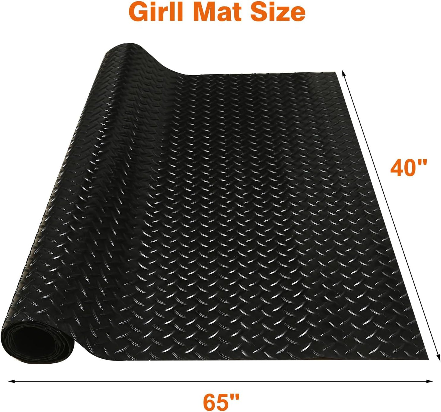 Alfombrillas antideslizante para parrilla 65x40pulg