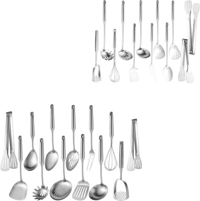 Utensilios acero inox para cocinar compatibles con lavavajillas
