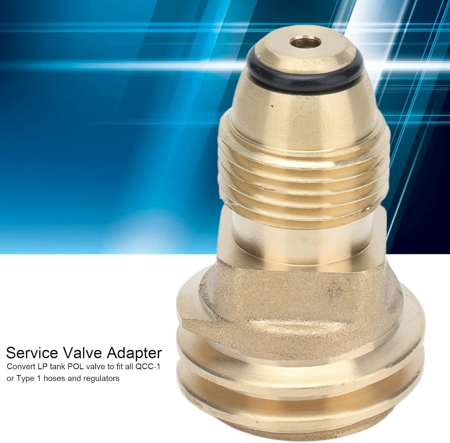 Adaptador tanque propano POL a QCC1 tipo 1