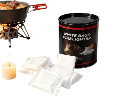 Arrancador fuego instantáneo 100uds 8min resistente agua