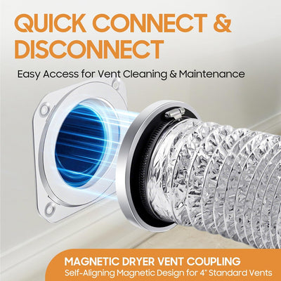 Acoplamiento magnético para ventilación secadora DV180