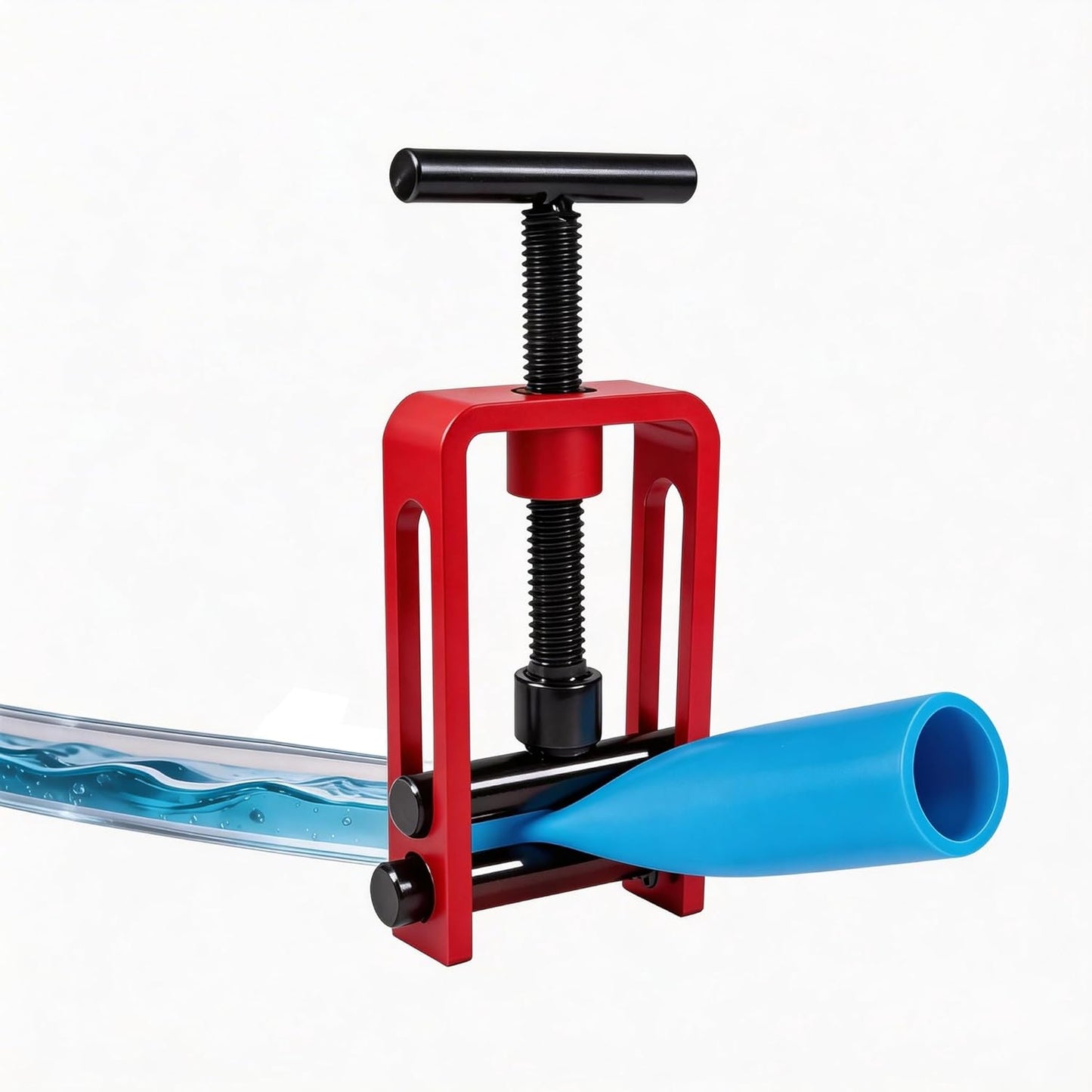 Herramienta exprimir tuberías plástico acero inox 0-1.26pulg