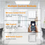 Luz LED Troffer 2x4 oficina cocina garaje
