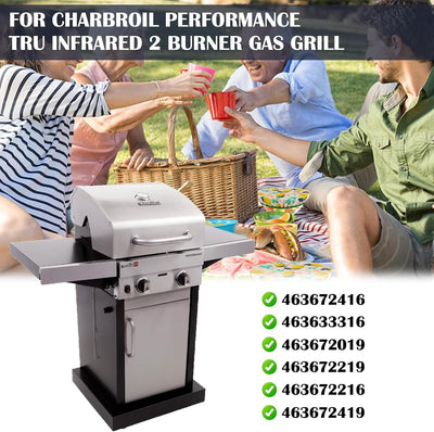 Rejillas parrilla Charbroil Tru Infrared 2 Quemadores Repuesto