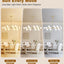 Candelabro Sputnik 16 lámparas cristal blanco leche 40pulg dorado