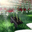 Focos solares impermeables para jardín y patio set 2