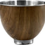Cuenco acero inox comp KitchenAid 4.5-5qt textura madera