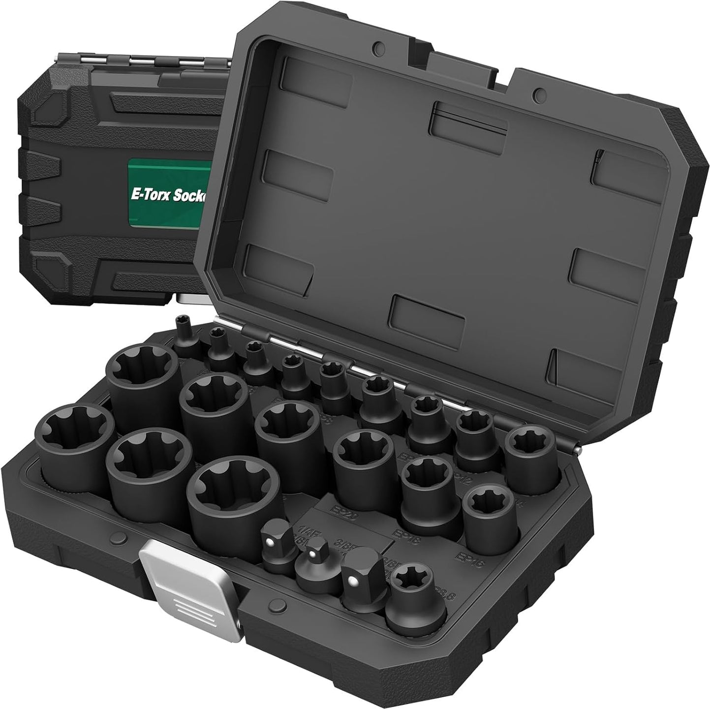 Juego 22 Pzas Llaves Torx Plus EP4-EP32 para Extracción Batería EV