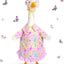 Traje ganso primavera mariposa 23pulg decoración patio