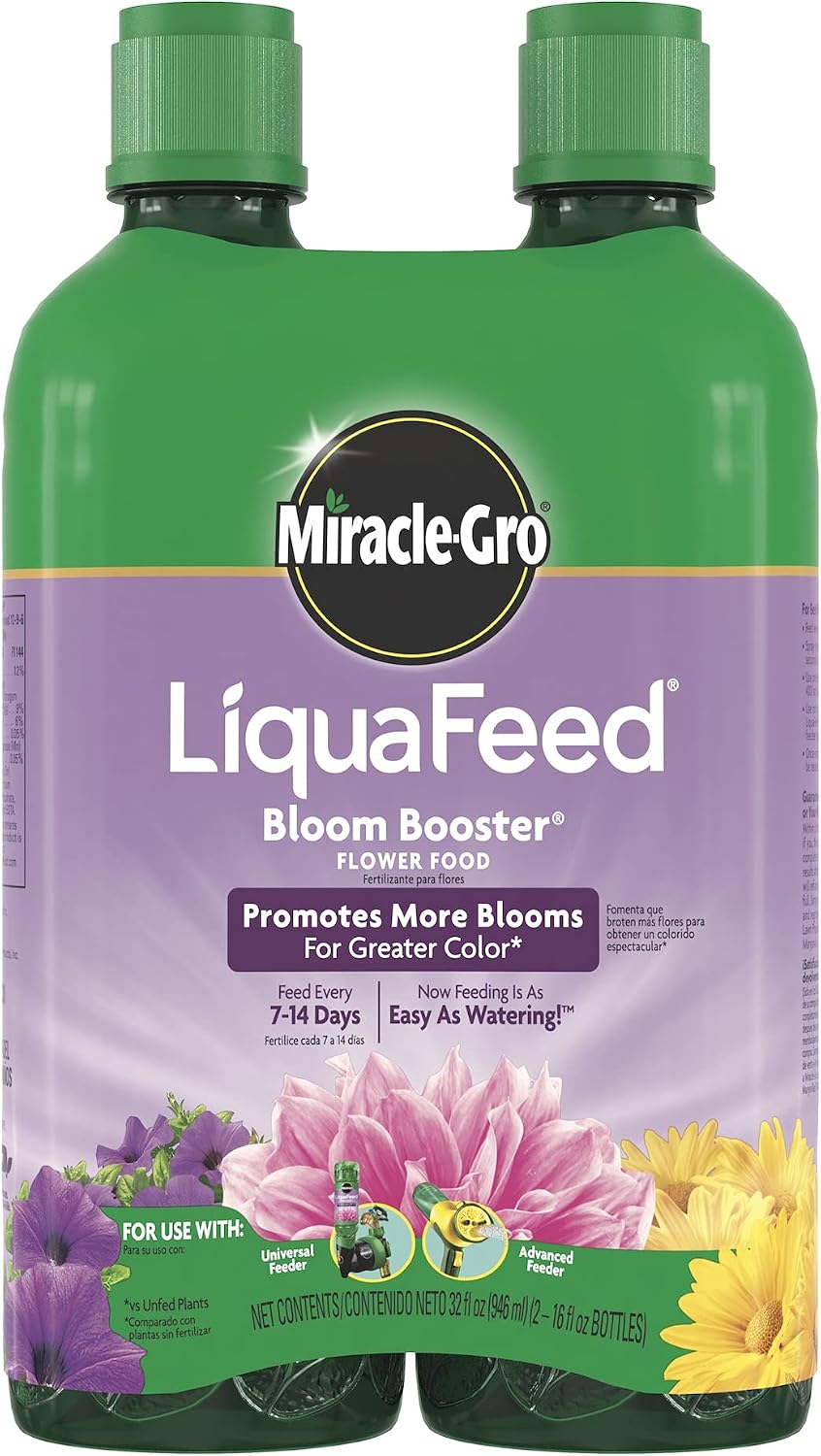 Recambio alimentos flores Liquafeed Bloom 2 pzas