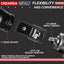 Adaptador enchufe impacto 1/2" a 1" acero cromo molibdeno