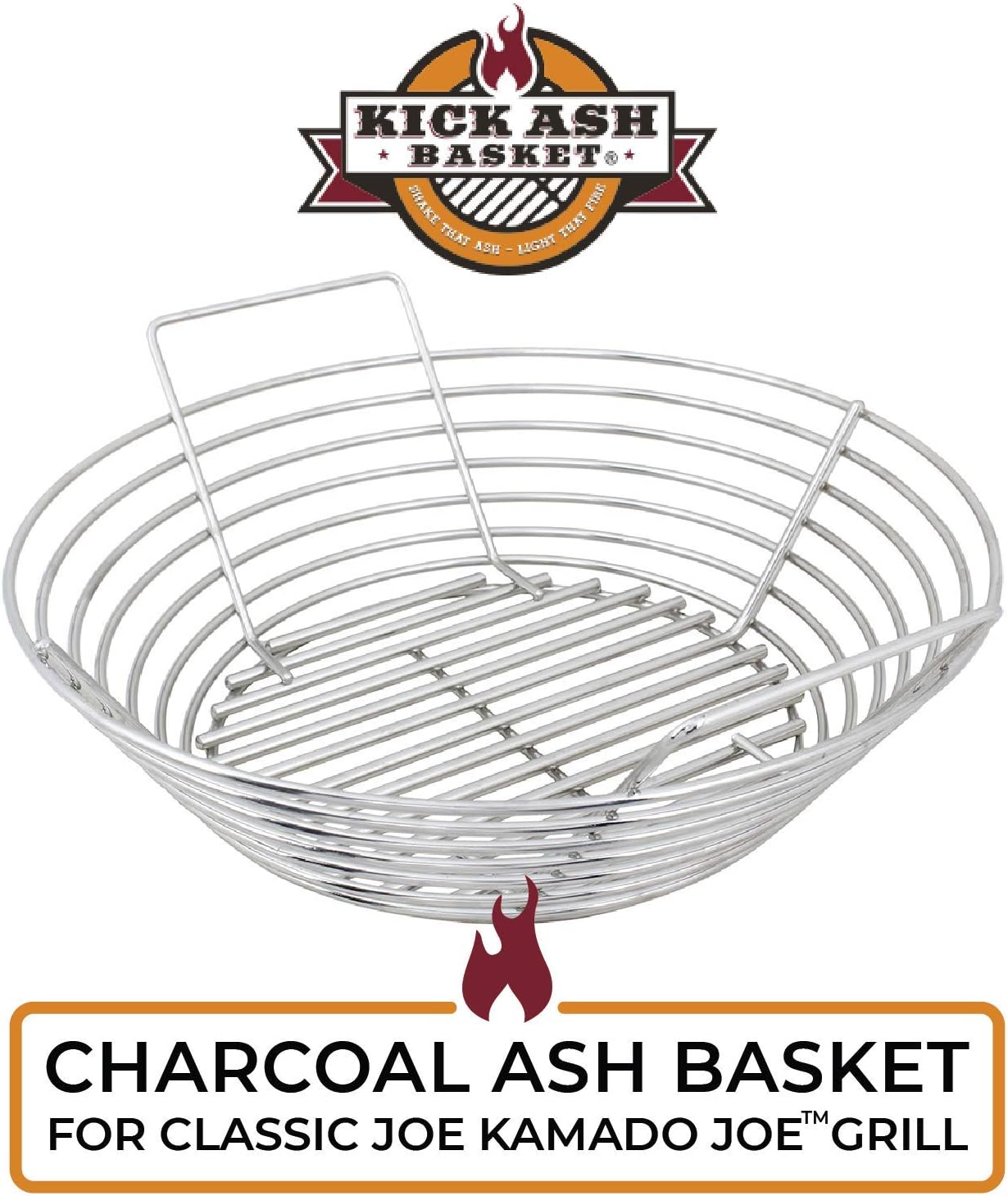 Cesta carbón acero inox Kamado Joe Classic