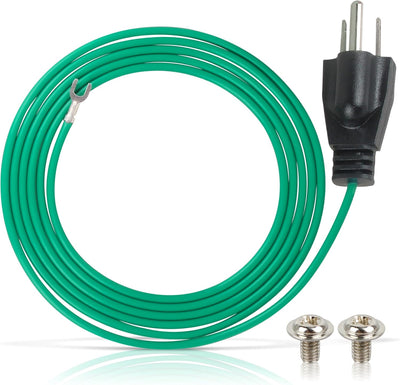 Cable tierra panel Ethernet blindado adaptador NEMA 5-15P