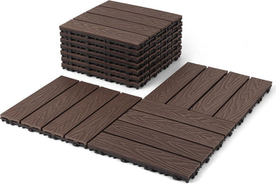 Azulejos compuestos 12x12pulg impermeables terraza