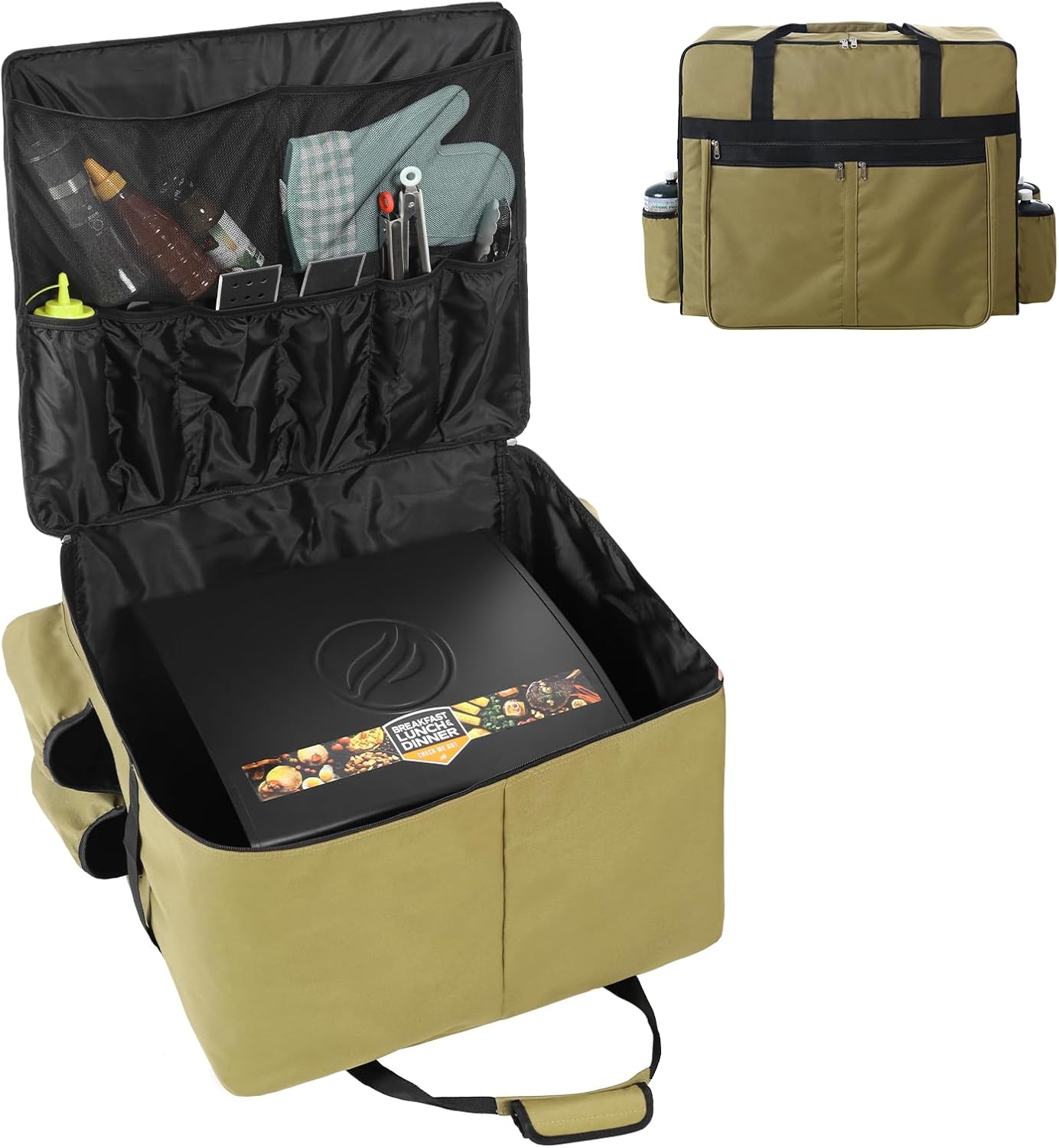 Funda transporte parrilla Blackstone 22pulg con capucha