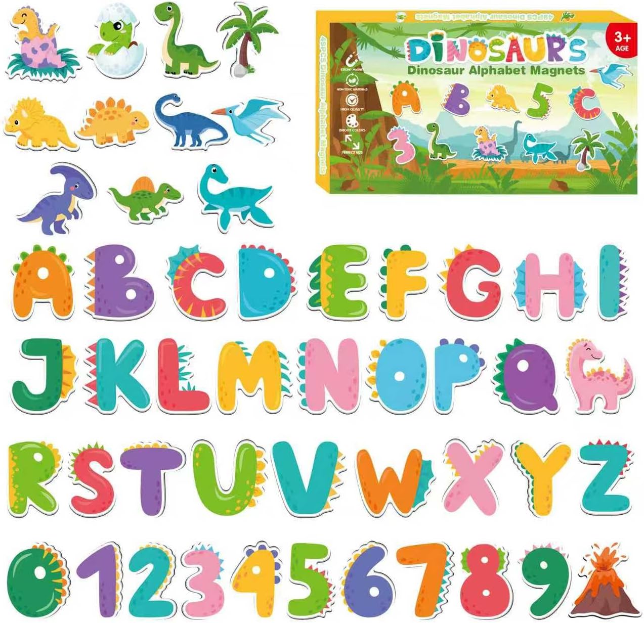 Imanes de nevera de dinosaurio como regalo