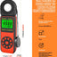 Medidor luz RQ-881F pantalla 3999Lux sensor 270º naranja