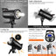 Flash Estroboscópico 400W GN65 5600K para Estudio Fotografía
