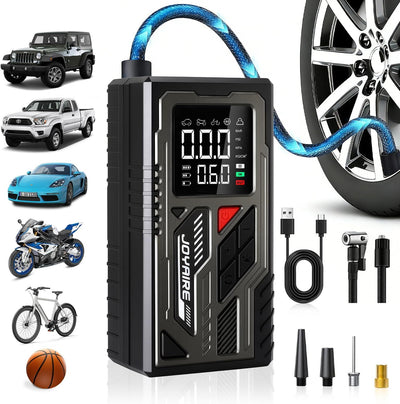Inflador portátil batería 4000mAh 150PSI auto bicicleta