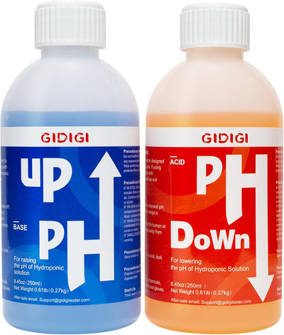 Kit control pH hidroponía con tiras prueba