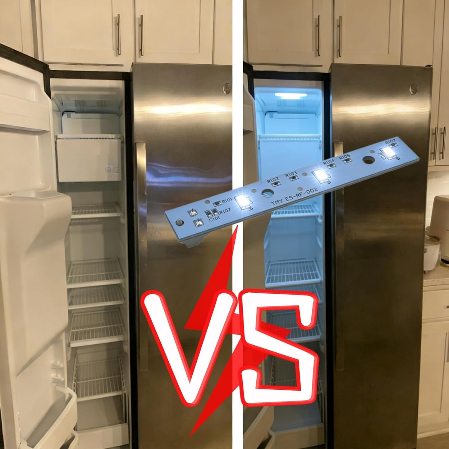 Tablero LED para frigorífico GE 5 Uds comp