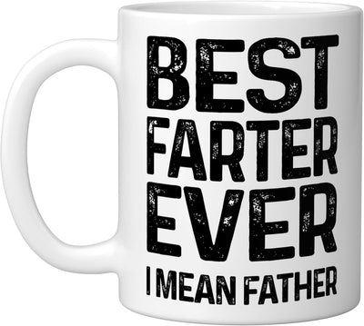 Taza Cerámica Padre Día del Padre Humorística Blanca