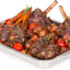 Asador acero inox bandeja goteo