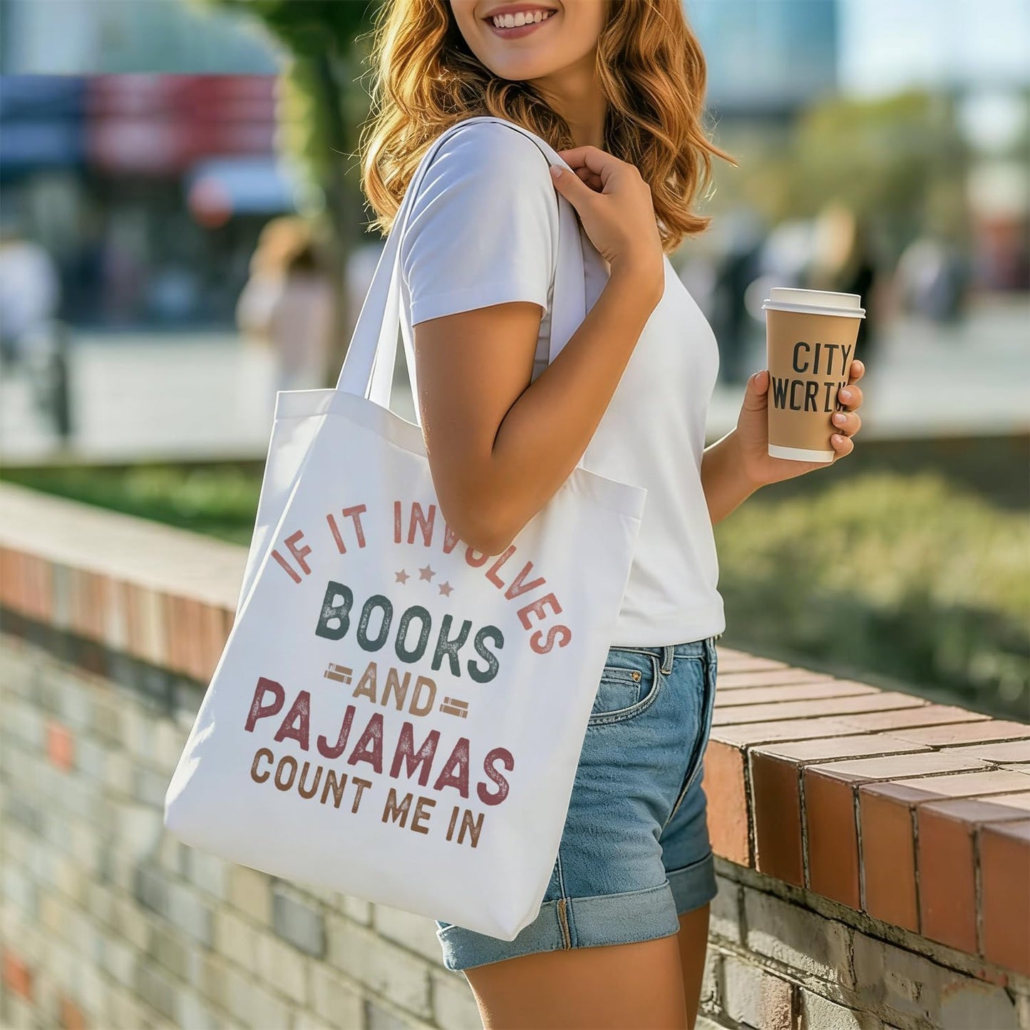 Bolsas de mano de regalo para amantes de los libros