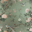 Papel tapiz floral pájaros autoadhesivo extraíble 17.7x118pulg