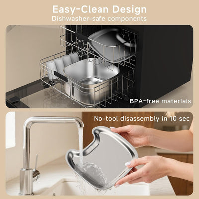 Fuente agua gato acero inox automática sensor movimiento