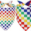 Bufanda triangular reversible para cachorros y gatos 2uds