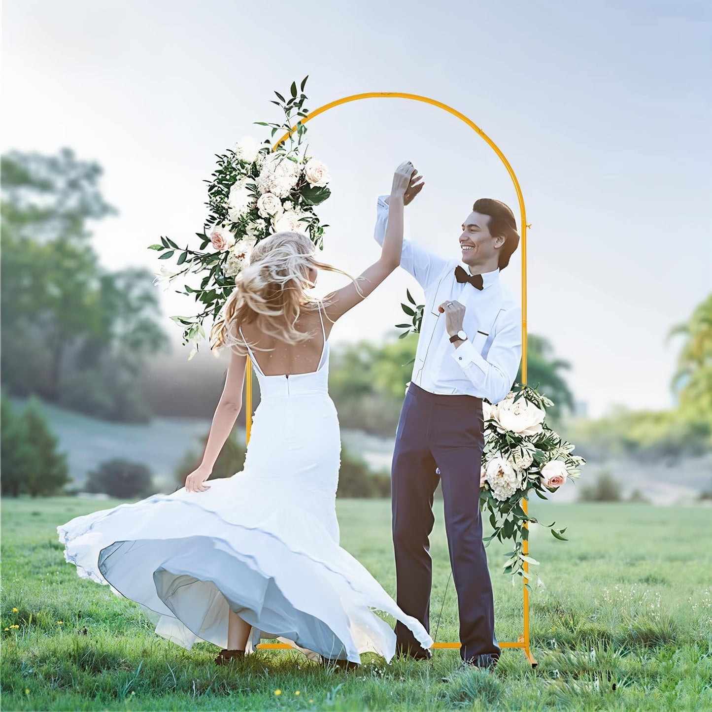 Soporte arco boda 6.6ft para fiestas y despedidas